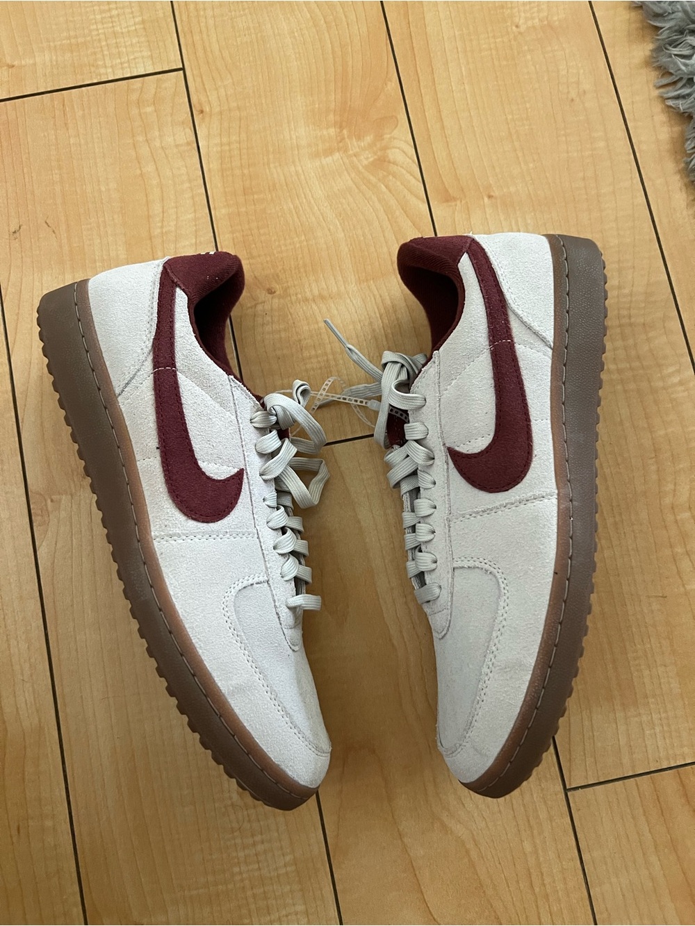 Nike Field General 82 Light Bone Dark Beetroot Suede IF1743-001 Mens 12.5 W14